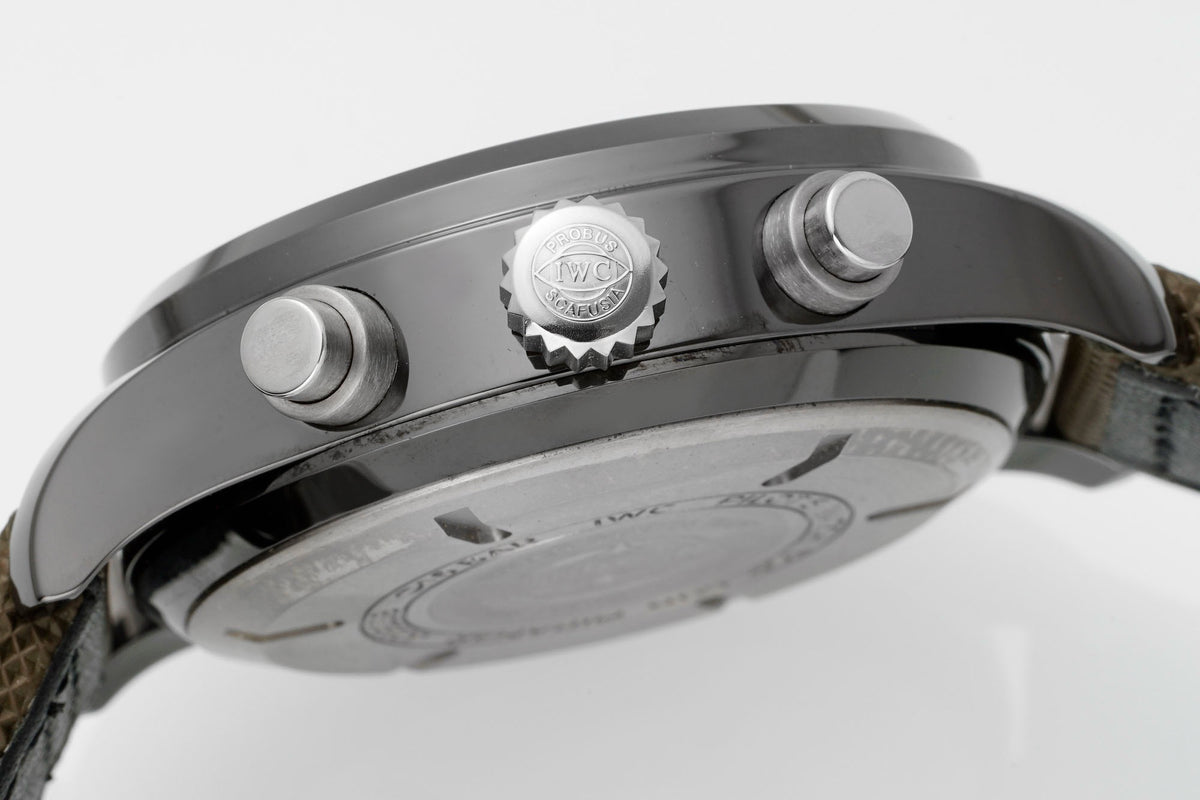 IWC Da Vinci Chronograph Watch 42mm | Modified Cal.89361 Integrated Movement Full Working Functions