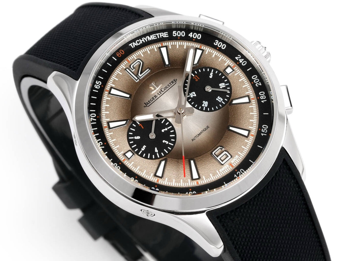 Jaeger-LeCoultre Polaris Chronograph Automatic Watch 42mm Rubber Strap