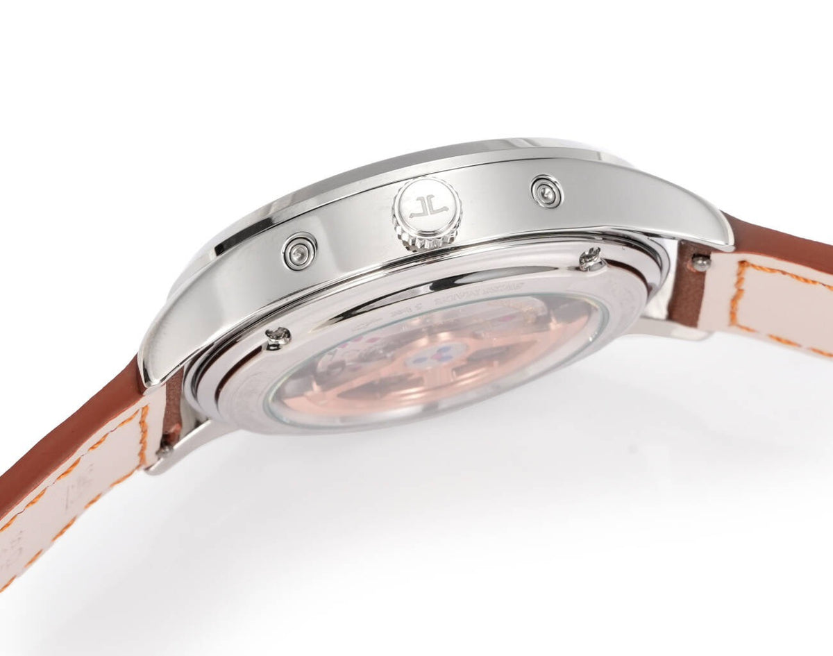 Jaeger-LeCoultre Master Calendar Moon Phase Automatic Watch 40mm Genuine Leather Strap