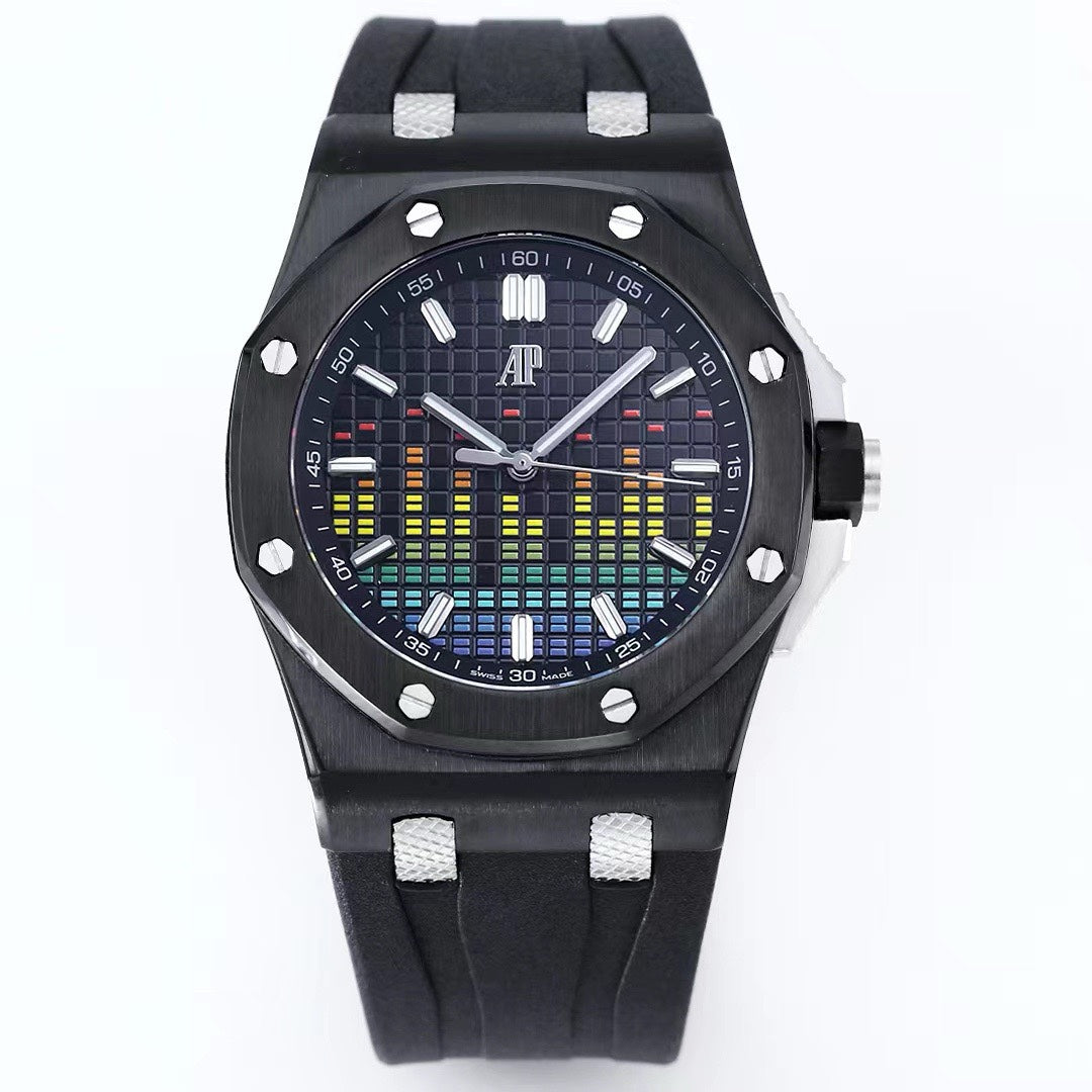 Audemars Piguet Royal Oak 15600 Music Edition Watch, ZF Factory, 44mm, CAL.4309 Movement