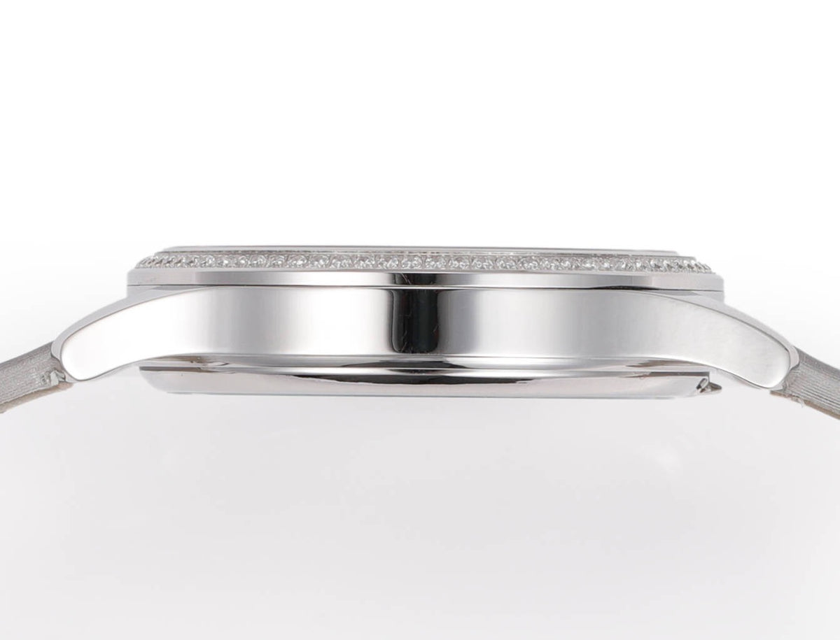 Patek Philippe Calatrava Ladies Watch 35mm | Slim Cal.240 Automatic Guilloché Dial Watch