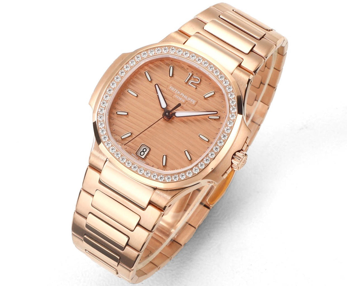 Patek Philippe Nautilus 7118 Ladies Watch 35mm| Custom Cal.324SC