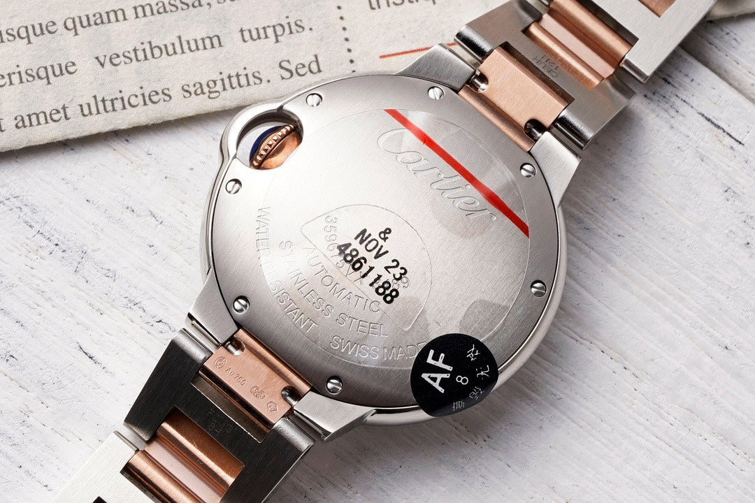 Cartier Ballon Bleu AF Upgraded 33mm Women Automatic Wristwatch