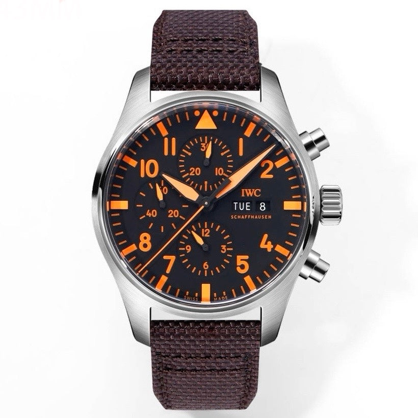 IWC Portuguese Chronograph Watch, New Men's Wristwatch for Business & Daily Wear