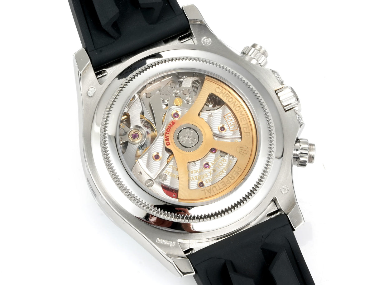Rolex Cosmograph Daytona 40mm N+ Factory V2 Weighted Baguette Bezel Automatic Watch