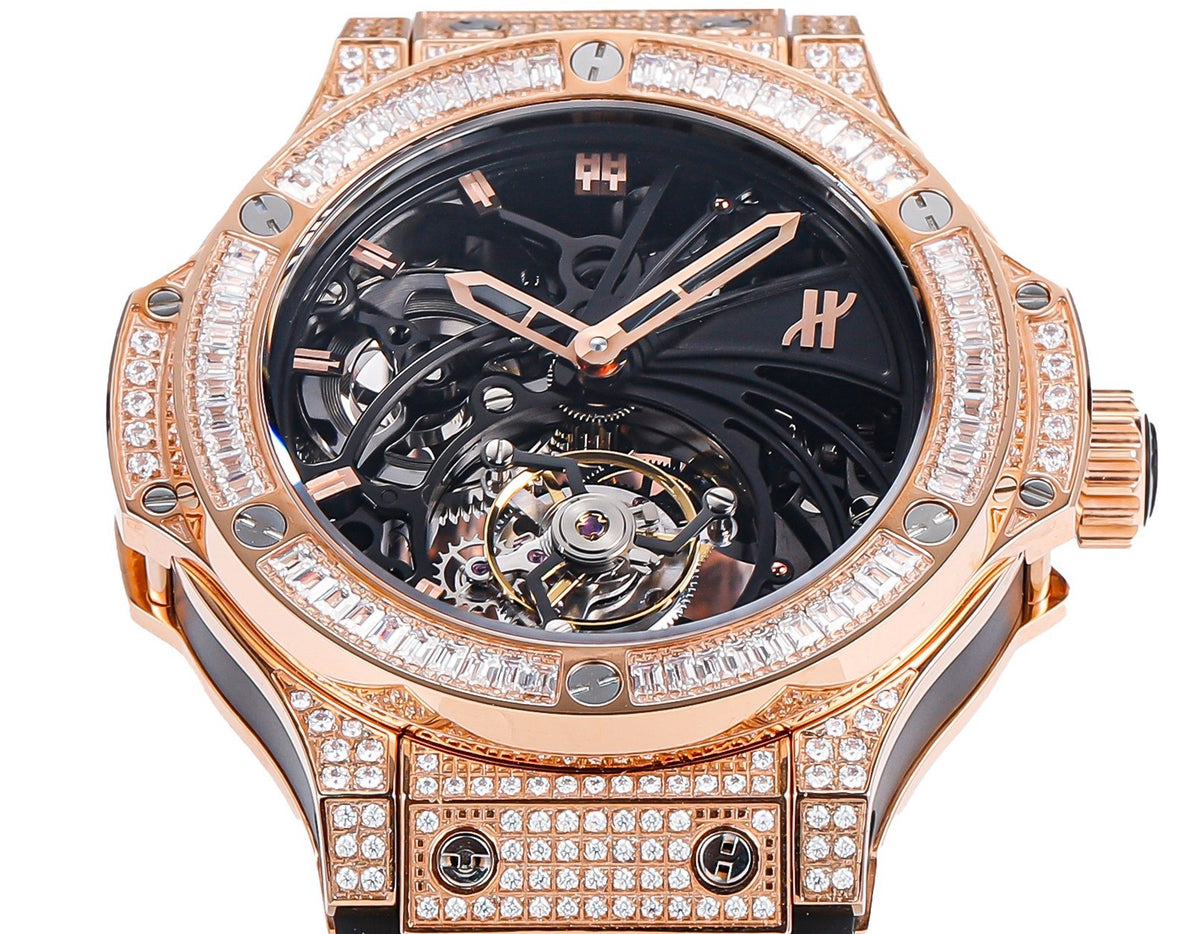 Hublot Big Bang V4 Upgraded True Tourbillon Watch 1:1 Super Clone