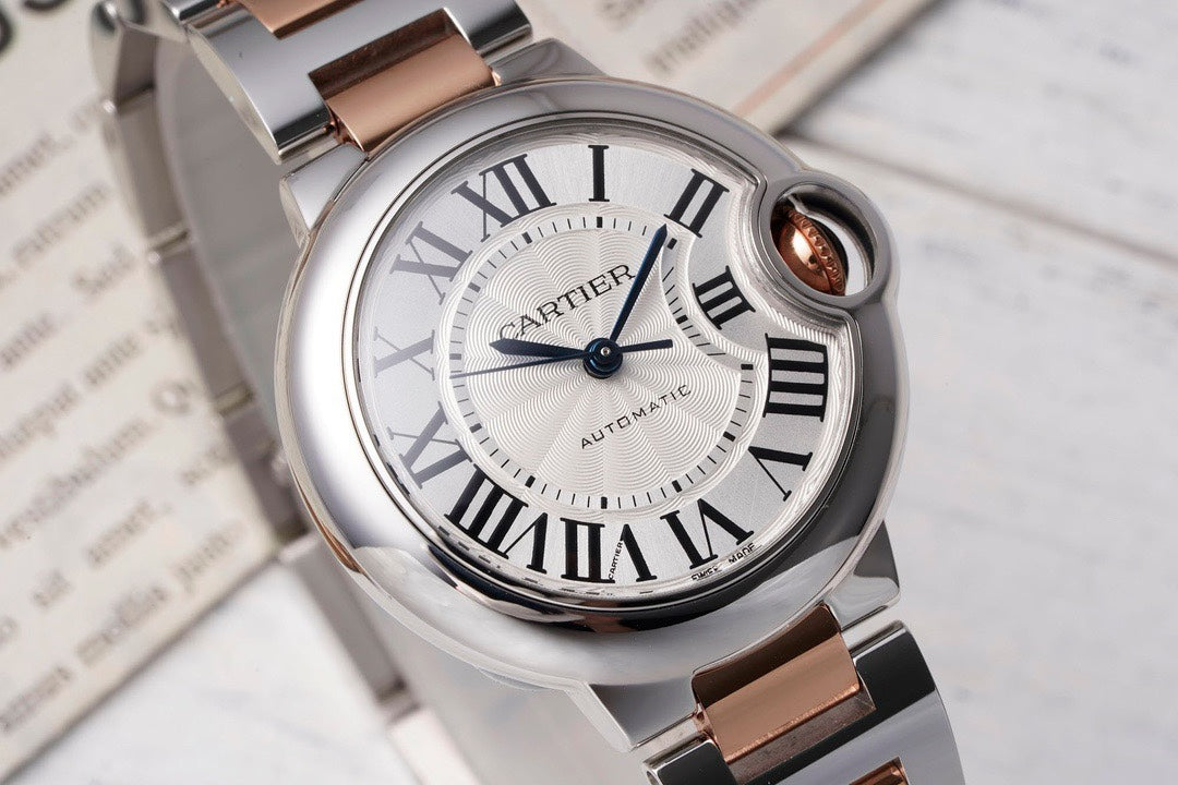 Cartier Ballon Bleu AF Upgraded 33mm Women Automatic Wristwatch