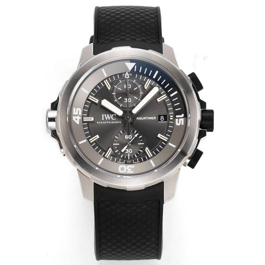 IWC Aquatimer Chronograph Watch 44mm | Quick Release Fluororubber Strap