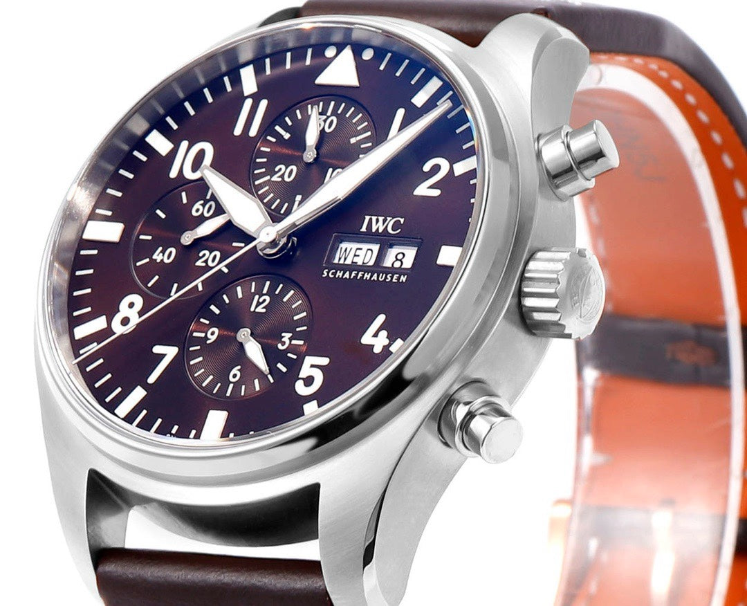 IWC Portuguese Chronograph Watch, New Men's Wristwatch for Business & Daily Wear