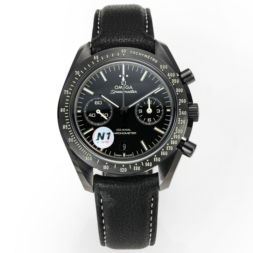 Omega Speedmaster Dark Side of the Moon Full Ceramic Chronograph | N1 Factory Cal.9300 Automatic Watch 44.25mm