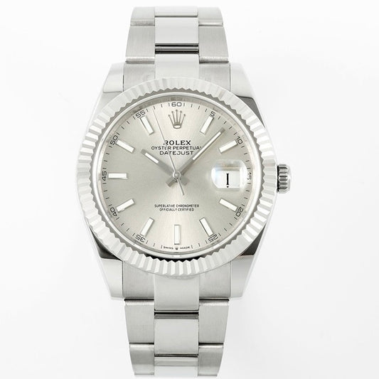 Rolex EWE Factory Datejust 41mm Men Watch, 3235 Automatic Movement, 904L Steel