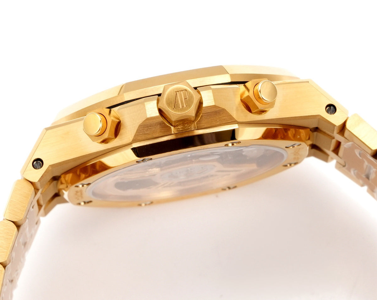 Audemars Piguet Royal Oak 26240 41MM | Cal.4401 Column‑Wheel Chronograph Gold Watch