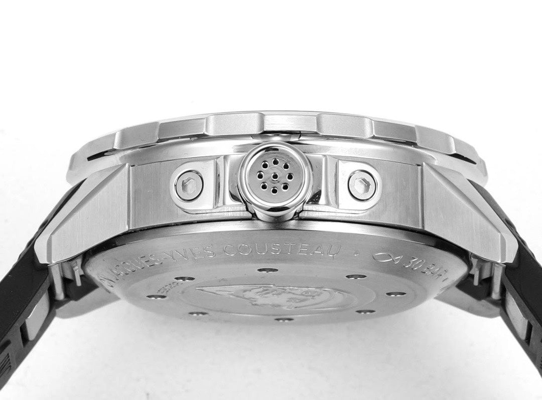IWC Aquatimer Chronograph Watch 44mm | Quick Release Fluororubber Strap