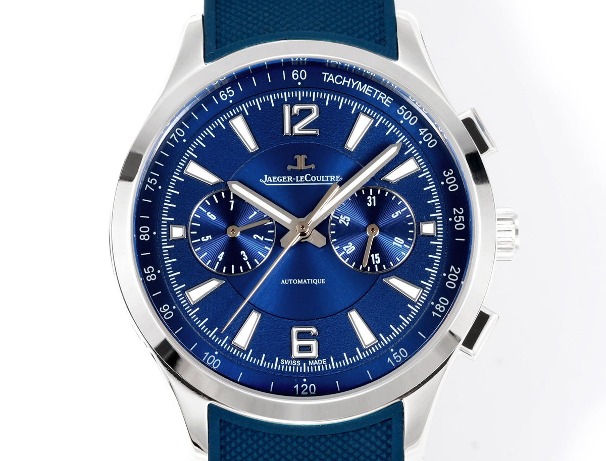 Jaeger-LeCoultre Polaris Chronograph Automatic Watch 42mm Rubber Strap