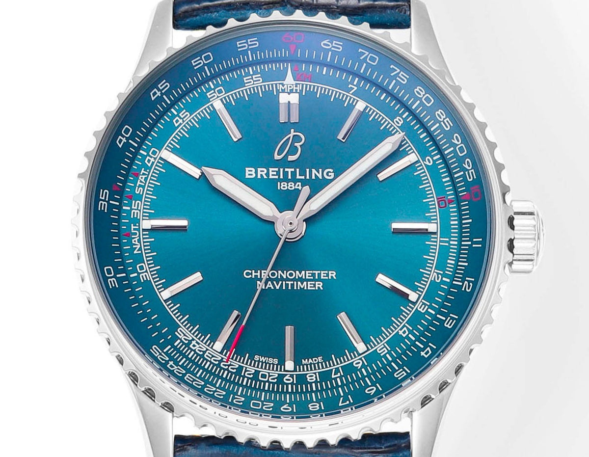 BREITLING Navitimer 1 Pilot Watch 41mm, TW Factory Seagull 2824 Automatic Leather Strap