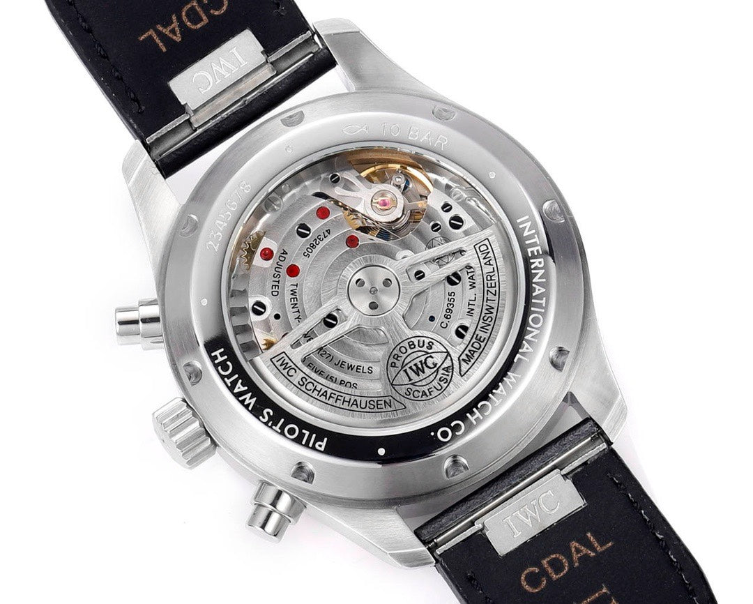 IWC Portuguese Chronograph Watch, New Men's Wristwatch for Business & Daily Wear