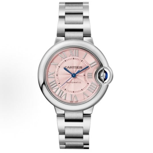 Cartier Ballon Bleu AF Upgraded 33mm Women Automatic Wristwatch