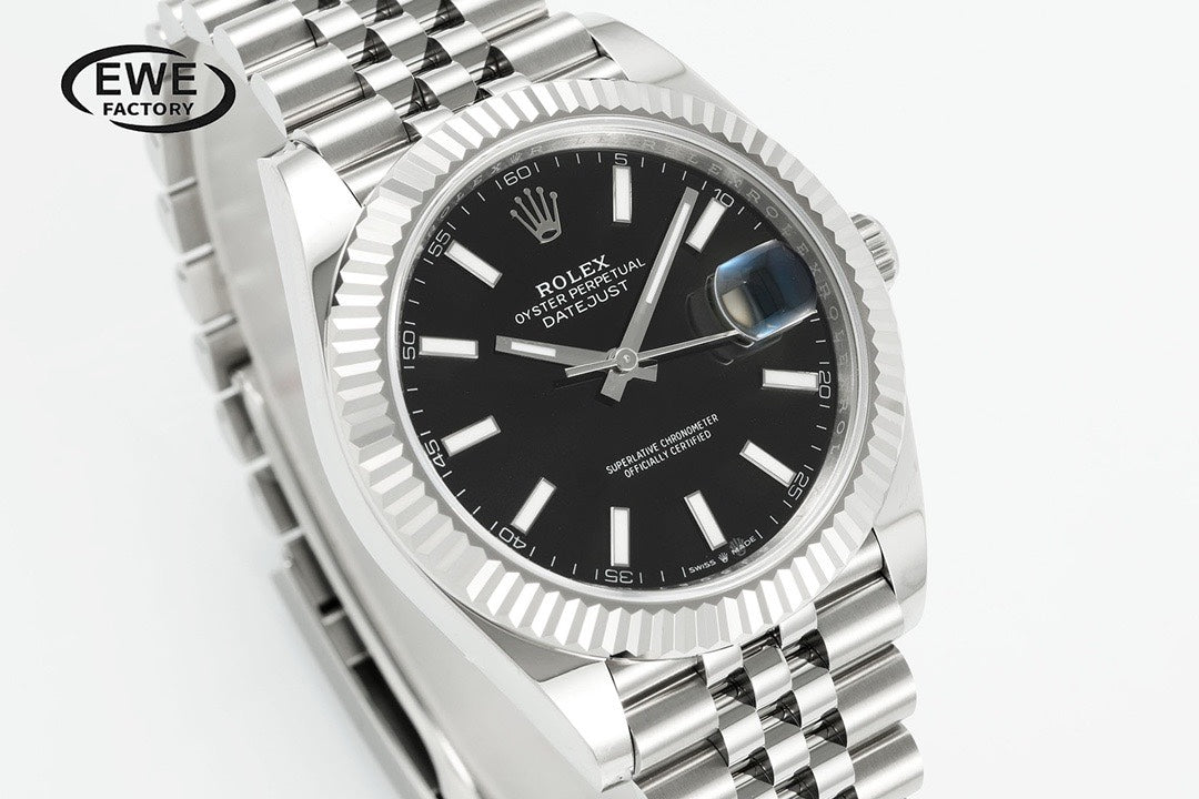 Rolex EWE Factory Datejust 41mm Men Watch, 3235 Automatic Movement, 904L Steel