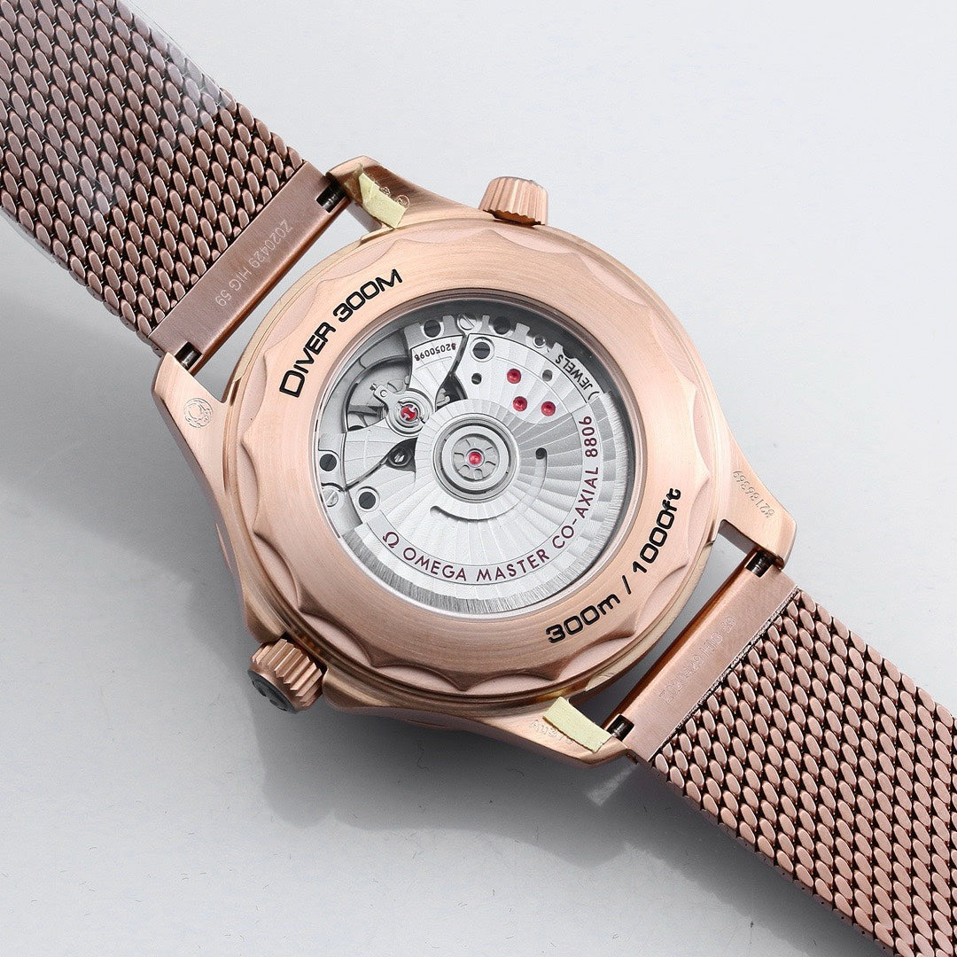 OMEGA Seamaster ER Upgraded Titanium Bronze Gold 007 Watch