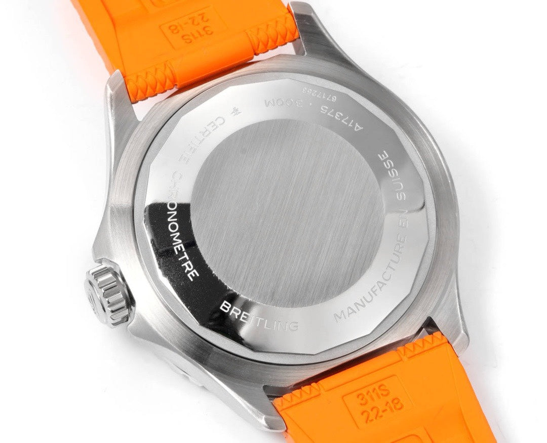 BREITLING Superocean 42mm Dive Watch, GR Factory Version Luminous Dial Ceramic Bezel Rubber Strap Multiple Colors