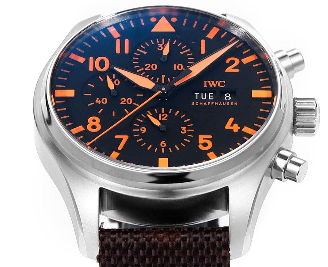 IWC Portuguese Chronograph Watch, New Men's Wristwatch for Business & Daily Wear