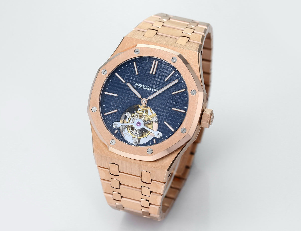 Audemars Piguet Royal Oak Tourbillon 41mm Evolutive Tapisserie Dial Automatic Watch