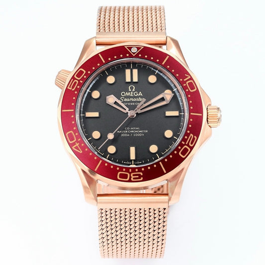 OMEGA Seamaster ER Upgraded Titanium Bronze Gold 007 Watch