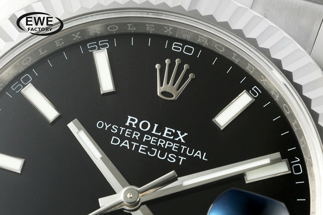 Rolex EWE Factory Datejust 41mm Men Watch, 3235 Automatic Movement, 904L Steel