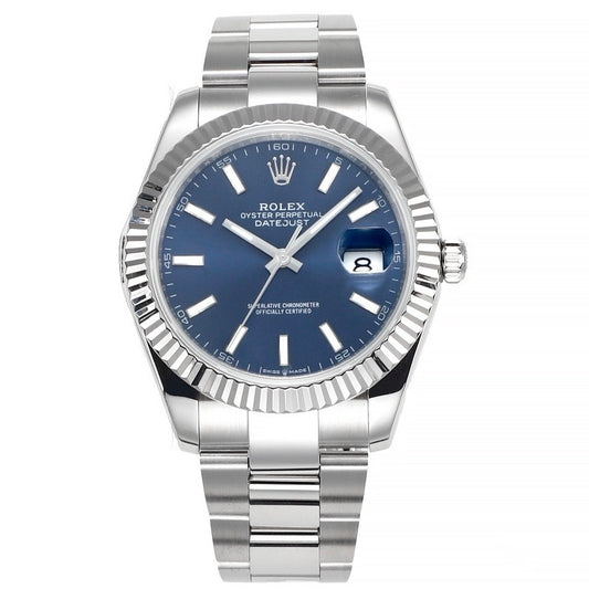 Rolex Datejust 41mm Automatic Watch 3235 Movement 72‑Hour Power Reserve Fluted Bezel