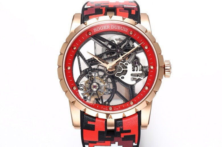 Roger Dubuis RDDBEX0938 Skeleton Tourbillon Watch